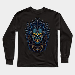 Cyborg Heads Long Sleeve T-Shirt